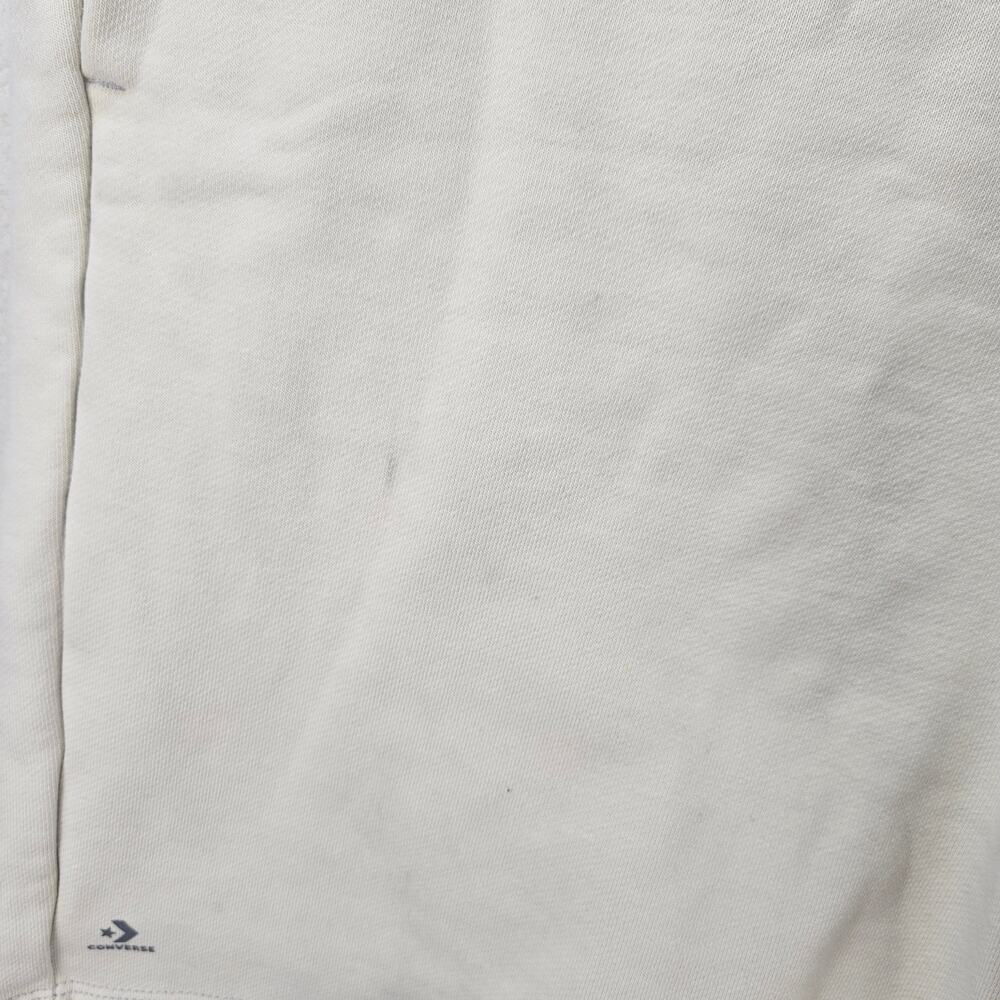 CONVERSE MEN'S LARGE A COLD WALL COLLAB BONE WHITE TERRY CLOTH SHORTS - Picture 3 of 9